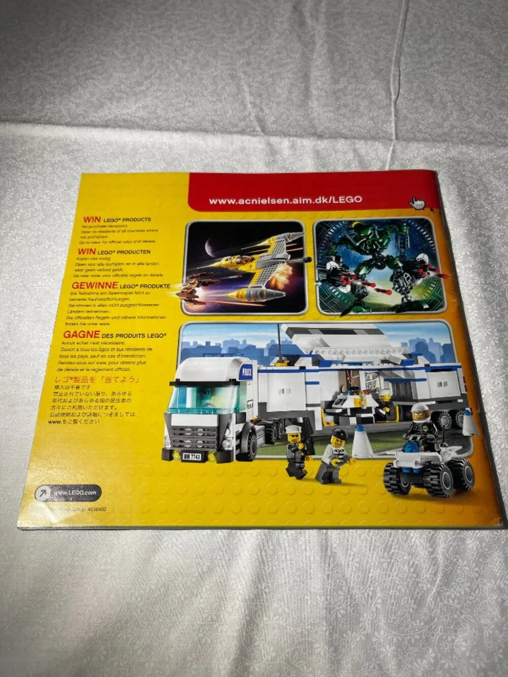 LEGO Agents: Swamp Raid Instruction (8632) MANUAL ONLY; great condition